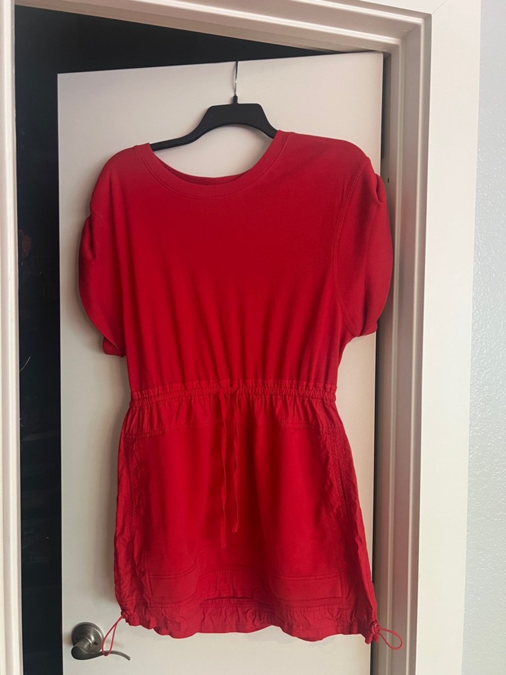 Daily Practice Utility Yoga Dress - Red